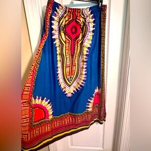 Ana & Rose Graphic Maxi Skirt Size 3X